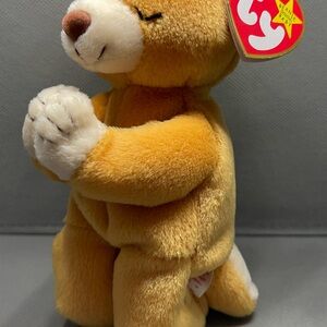 Vintage Ty Hope Bear Plush in Golden Brown
